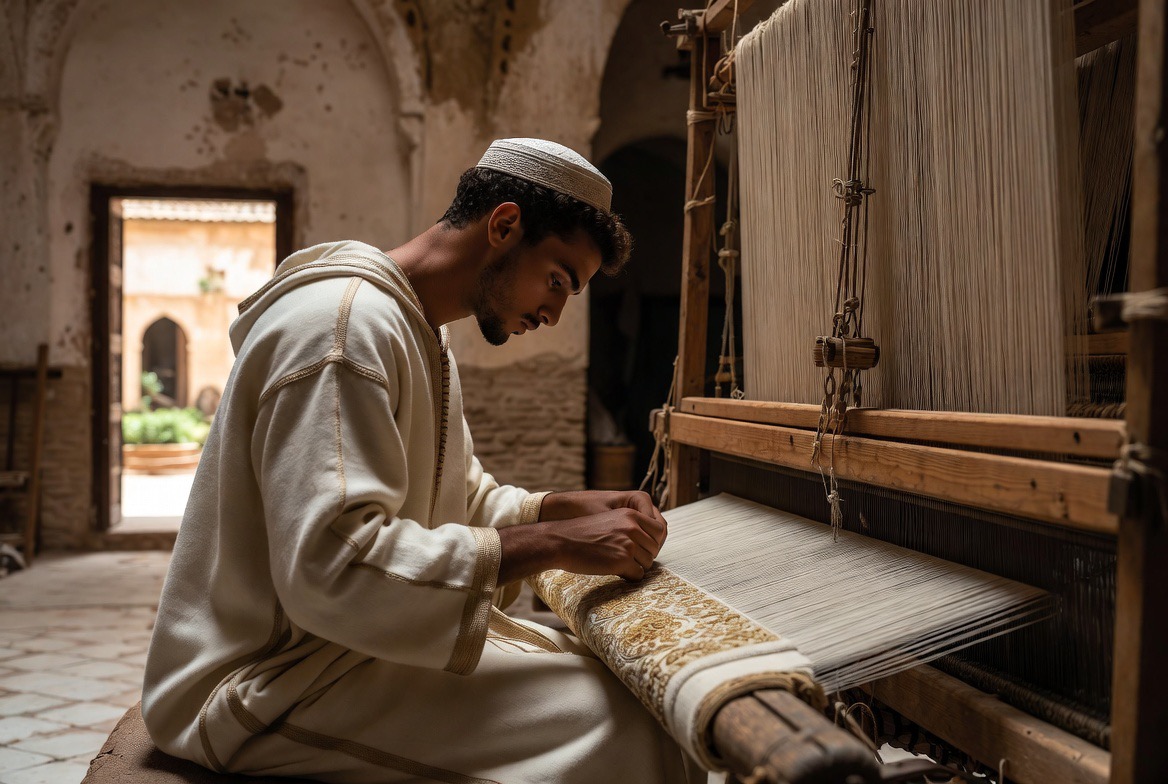 Tissage — Dar al-Hiraf